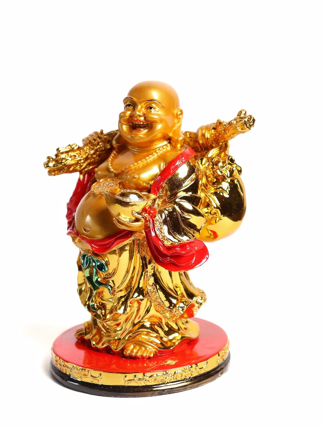 Variety of Laughing Buddha Statues